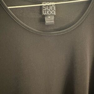 CLARA SUNWOO Women’s Long Sleeve Black Tee, NWT